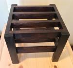 Wine Rack (6 Bottles) Solid Pine Wood Holder/Storage/Freestanding/Reversible