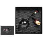 Italian Wine Aerator Decanter, Pourer, Red & White In Bottle Aerators, Makes Your Wines Taste Better, Italian Wine Design Decanter, Whiskey & Spirits Gifts, 2x5 Inches Areadivino Clear Oenophile Gift