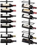 Heavy Duty Wall Mounted 18 Bottle Wine Rack
