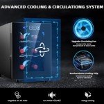 Mojgar 6-Bottle Thermoelectric Wine Cooler Fridge