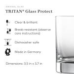 ZWIESEL GLAS Paris 13.5 oz Whiskey Glasses - Set of 6