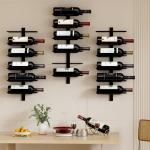 Heavy Duty Wall Mounted 18 Bottle Wine Rack