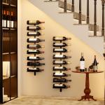 Heavy Duty Wall Mounted 18 Bottle Wine Rack