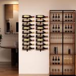 Heavy Duty Wall Mounted 18 Bottle Wine Rack