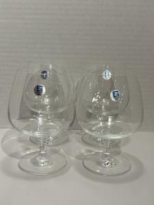 Set of 4 Crystal Brandy Snifters - 16 oz