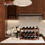 Freestanding Countertop Wine Rack and Storage Shelf