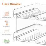 Lifewit Stackable Wine Rack for Fridge or Counter