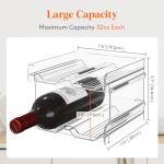 Lifewit Stackable Wine Rack for Fridge or Counter