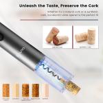 Flauno Electric Rechargeable Wine Corkscrew Opener