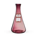 Hand Blown Pink Glass Wine Decanter