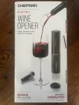 Chefman 4-Piece Electric Wine Opener Set