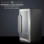 Ivation 18-Bottle Compressor Wine Cooler Refrigerator