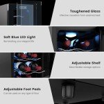 Mojgar 6-Bottle Thermoelectric Wine Cooler Fridge
