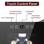 12-Bottle Compact Compressor Wine Cooler Fridge