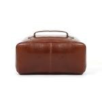 Luxury Leather Travel Toiletry Bag for Wine