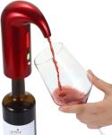 Electric Wine Aerator and Dispenser Set - Black