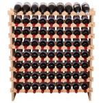 Stackable Freestanding Wooden Wine Rack