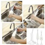 Wine Decanter Cleaning Brushes with Stainless Steel Balls