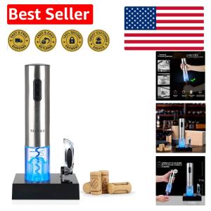 Electric Wine Opener with Foil Cutter, Rechargeable