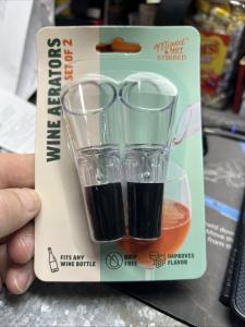Core Home Drip-Free Wine Aerators - Set of 2