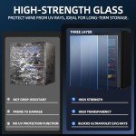YITAHOME 8-Bottle Countertop Wine Cooler & Fridge