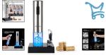 Rechargeable Cordless Electric Wine Opener with Foil Cutter
