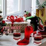 High-Heeled Whiskey Decanter with Glasses Set