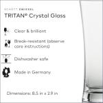 Set of 6 Schott Zwiesel Wheat Beer Glasses