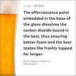 Set of 6 Schott Zwiesel Wheat Beer Glasses