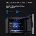Mini Dual Chip Wine Cooler for 12 Bottles