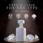 Diamond Rhinestone Wine Decanter - 730 mL Bling