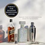 Diamond Rhinestone Wine Decanter - 730 mL Bling