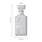 Diamond Rhinestone Wine Decanter - 730 mL Bling