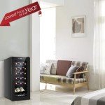 ROVSUN 18 Bottle Freestanding Wine Cooler Fridge