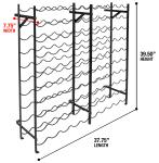 Large Capacity Free Standing Wine Rack for 150 Bottles