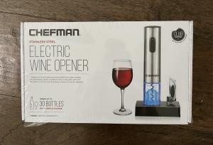 Rechargeable Stainless Steel Electric Wine Opener