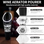 Wine Aerator Pourer Set - Enhance Flavor Immediately