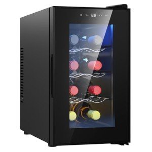 YITAHOME 8-Bottle Countertop Wine Cooler & Fridge
