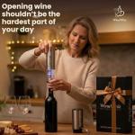 Electric Wine Aerator and Corkscrew Set