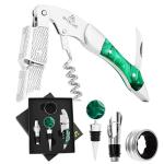 Deluxe 4-Piece Wine Accessory Gift Set