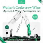 Deluxe 4-Piece Wine Accessory Gift Set