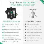 Deluxe 4-Piece Wine Accessory Gift Set