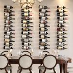 12-Bottle Detachable Wall Wine Rack Organizer