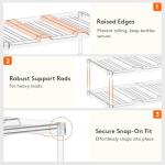 Stackable Wine Bottle Organizer for Cabinets