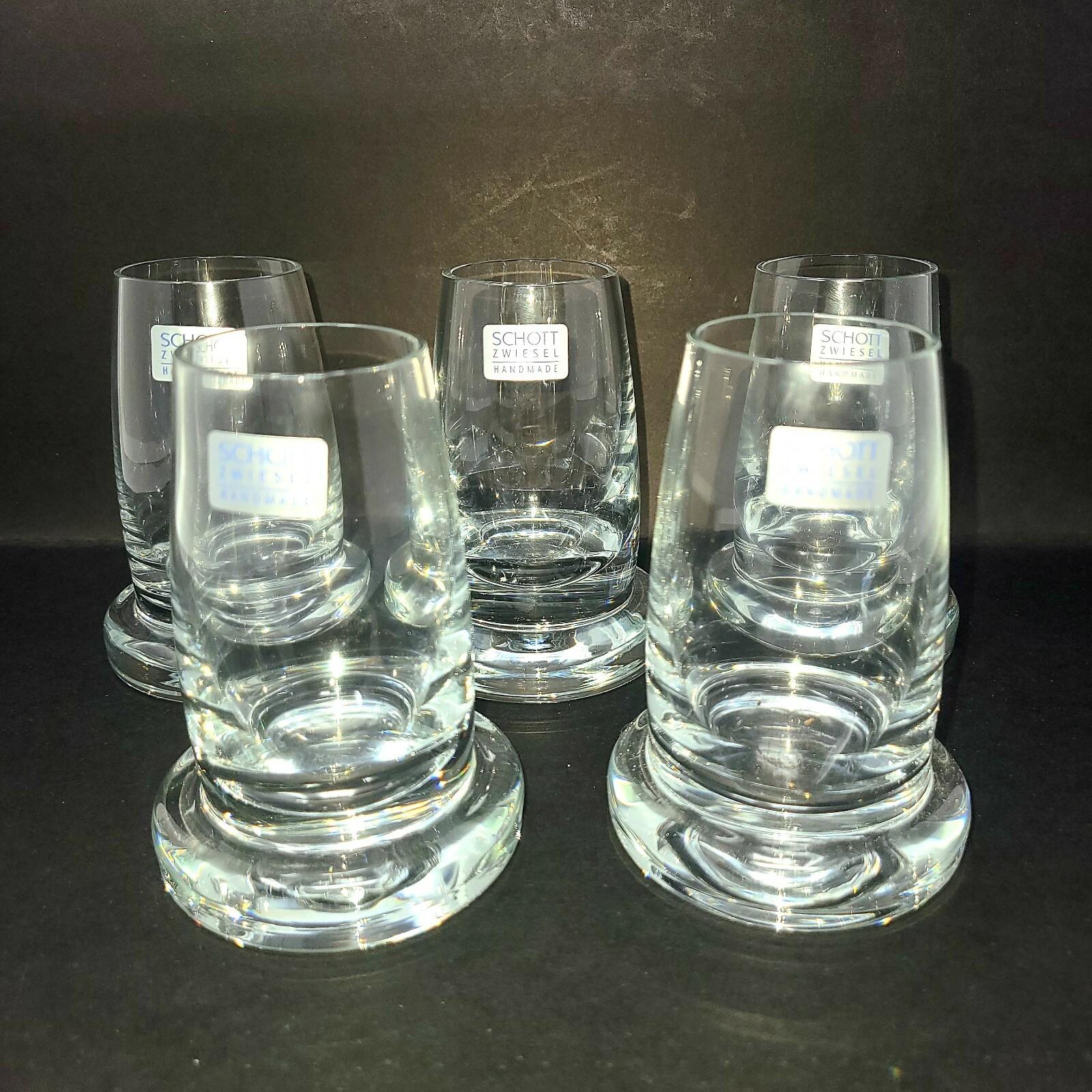 Set of 5 Schott Zwiesel Cognac Glasses
