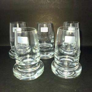 Set of 5 Schott Zwiesel Cognac Glasses