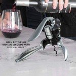 Ivation Ergonomic Manual Wine Bottle Opener