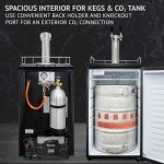 Ivation Dual Tap Draft Beer Dispenser Kegerator