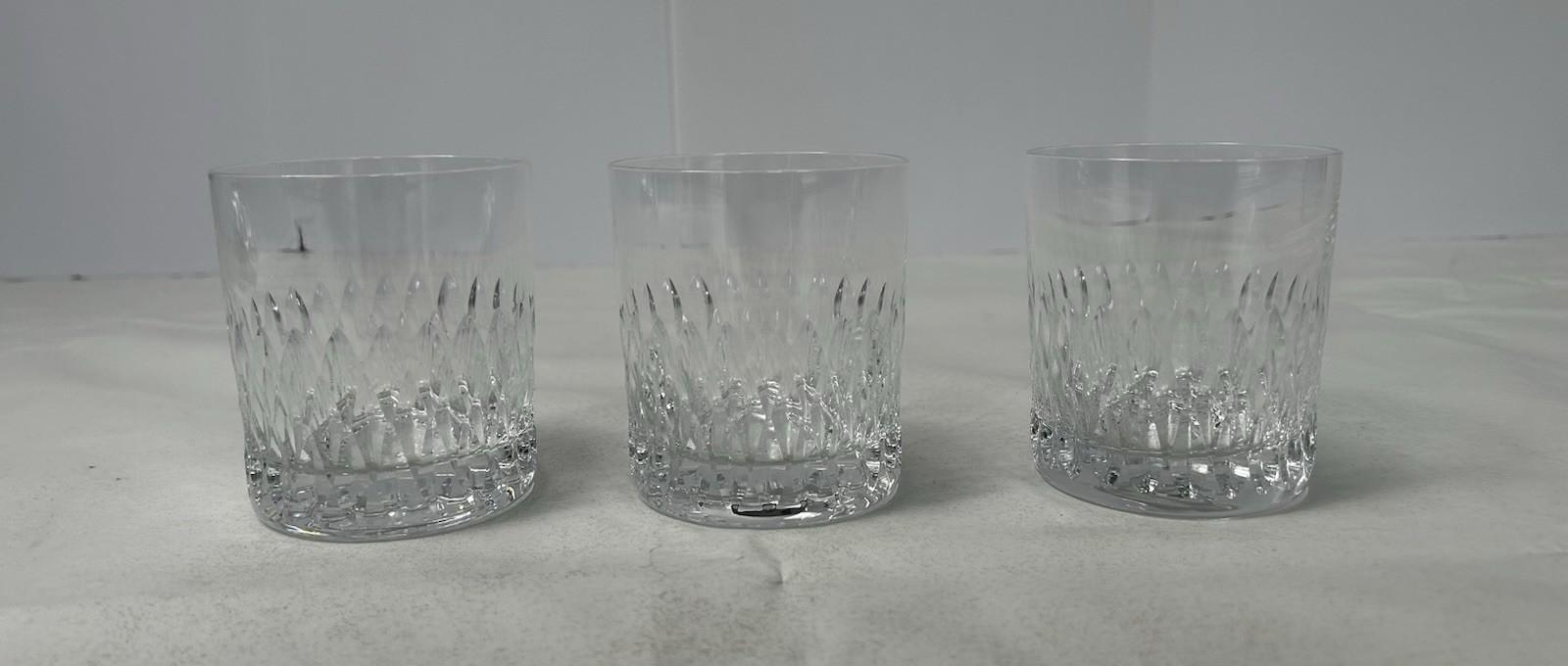 Set of 3 Schott-Zwiesel Crystal Old Fashioned Glasses