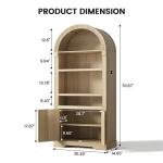 71" Tall Wine Cabinet with LED Lighting